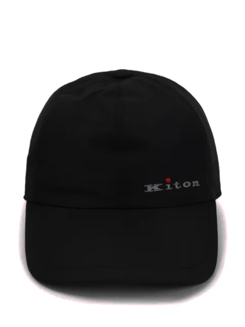 Kiton embroidered-logo baseball cap