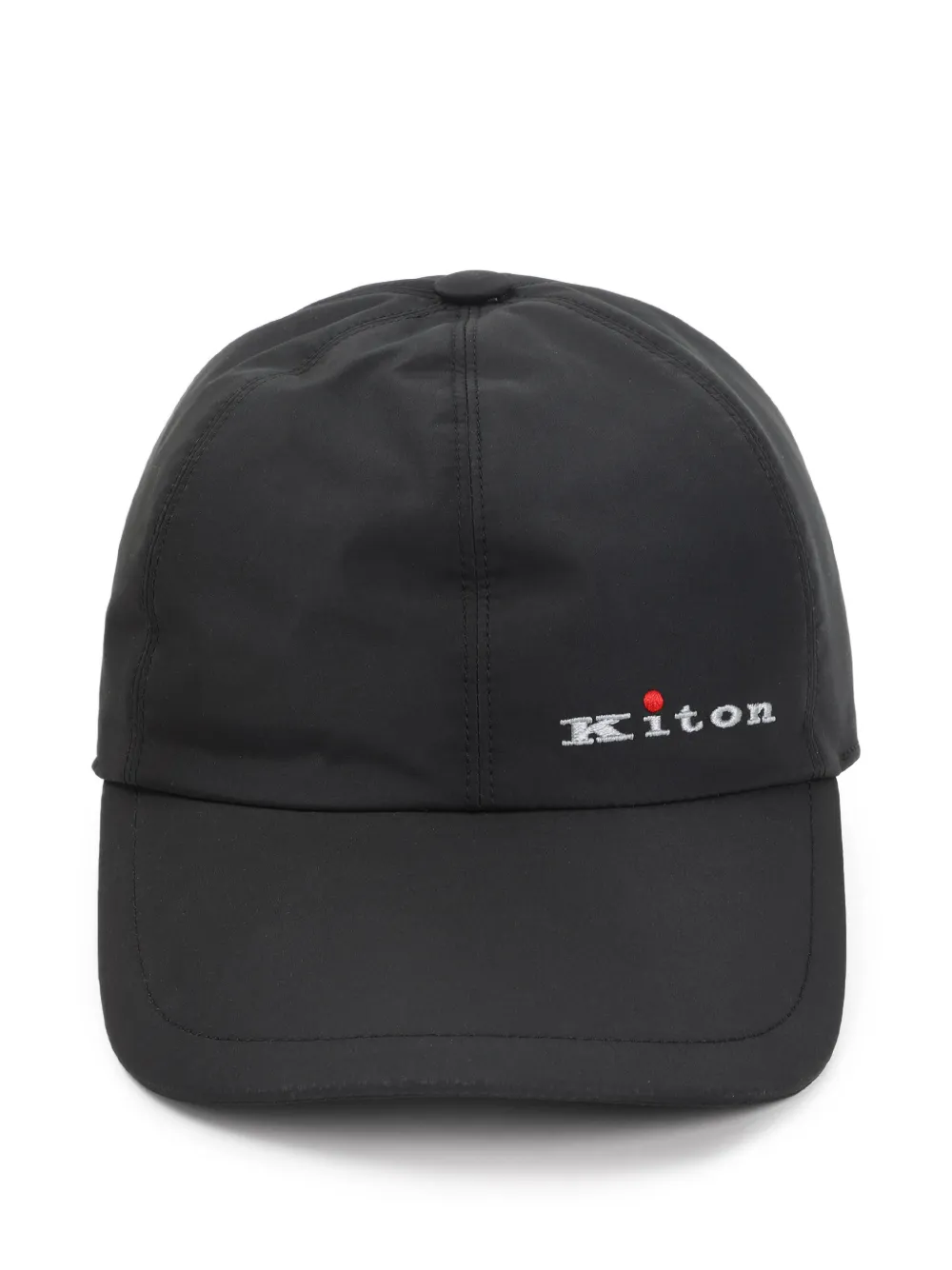 Kiton embroidered-logo baseball cap | Black | Image 1