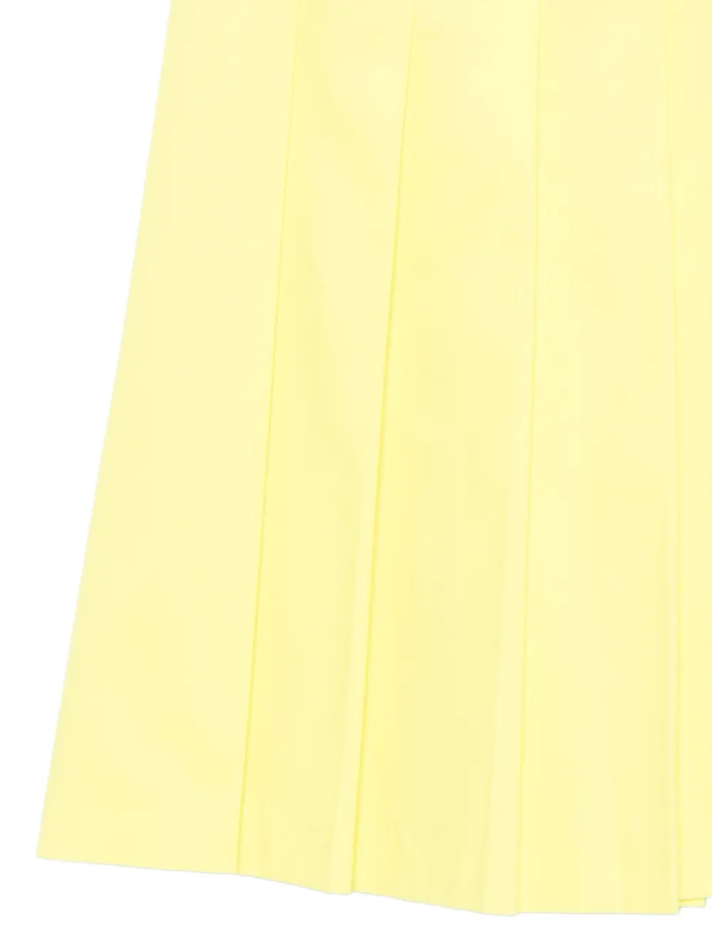 Drhope Pleated Skirt - Yellow 