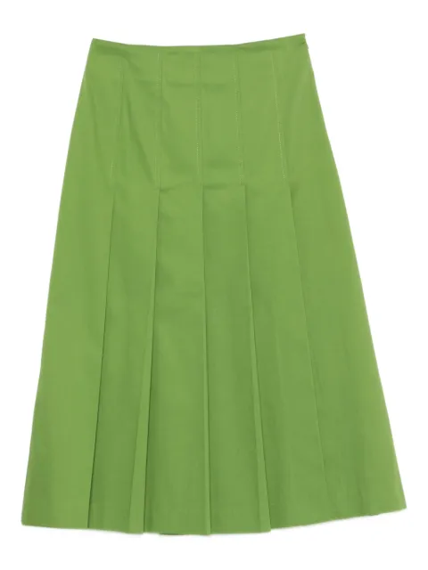 DRHOPE pleated A-line skirt
