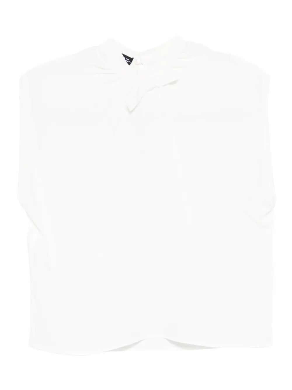 Drhope Bow Shirt In White