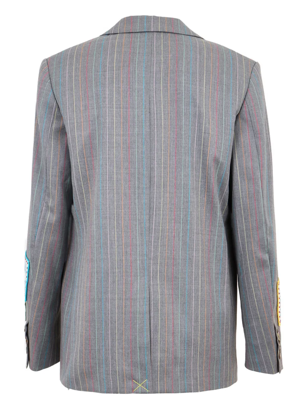 Mira Mikati pinstripe single-breasted blazer | Military Jackets | Image 2