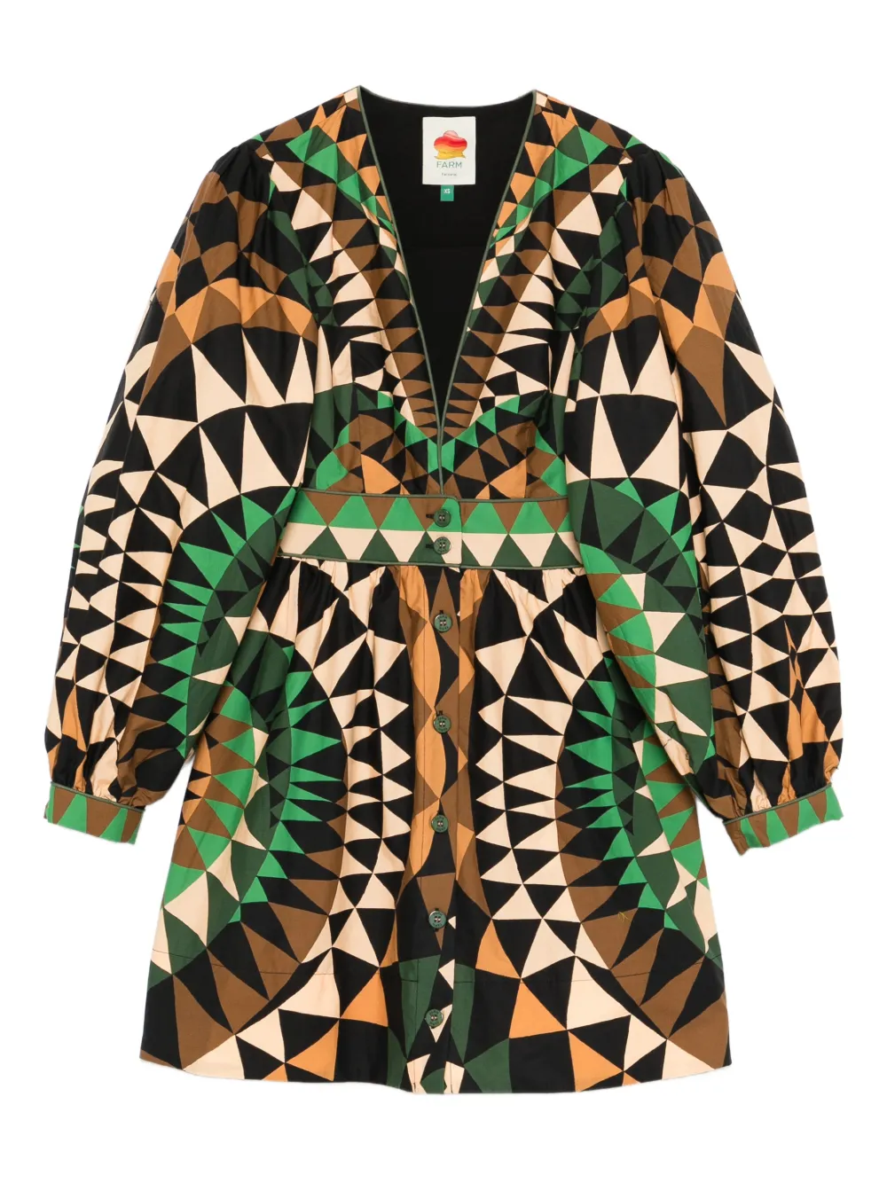 FARM Rio Heart Deco blouse - Nero