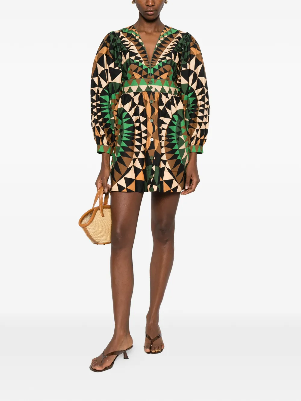 FARM Rio Heart Deco blouse - Zwart