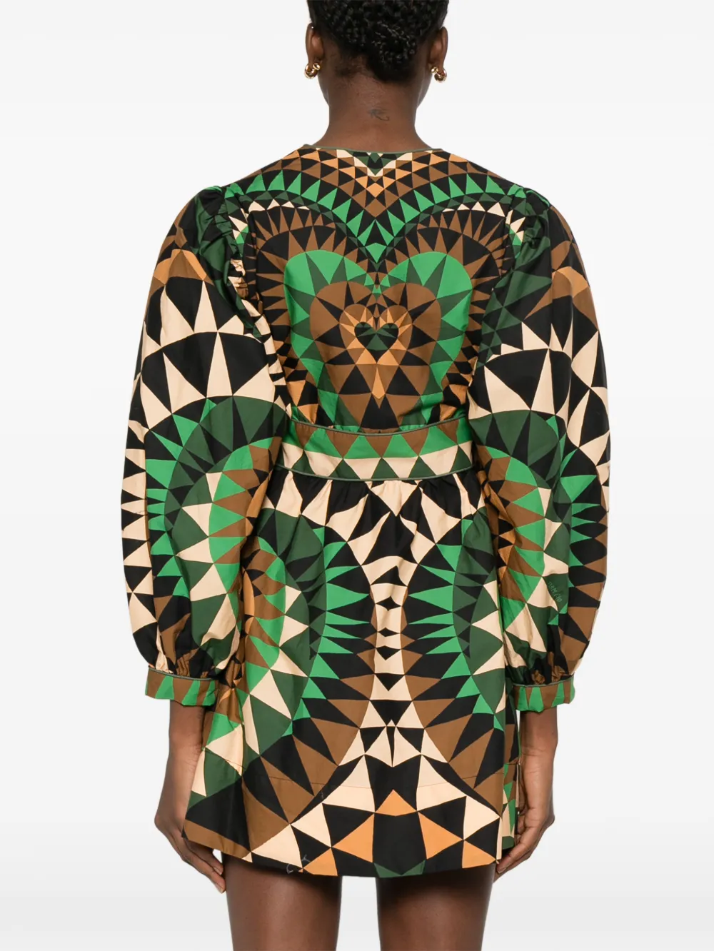 FARM Rio Heart Deco blouse Zwart