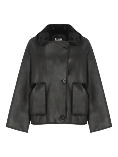 Betta Corradi fur-collar pocket coat