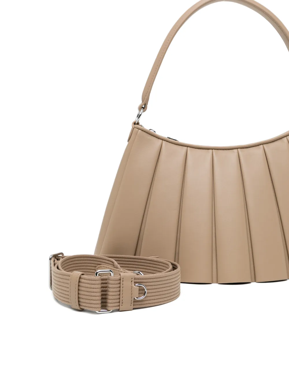 Lacoste Lenglen kleine shopper Beige