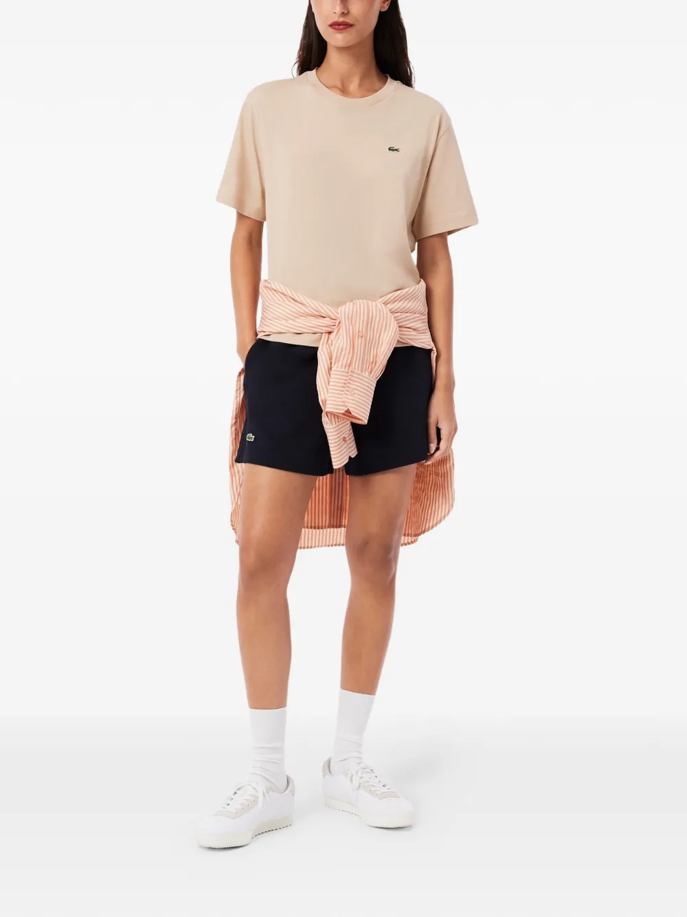  Lacoste Round-neck T-shirt - Neutrals 