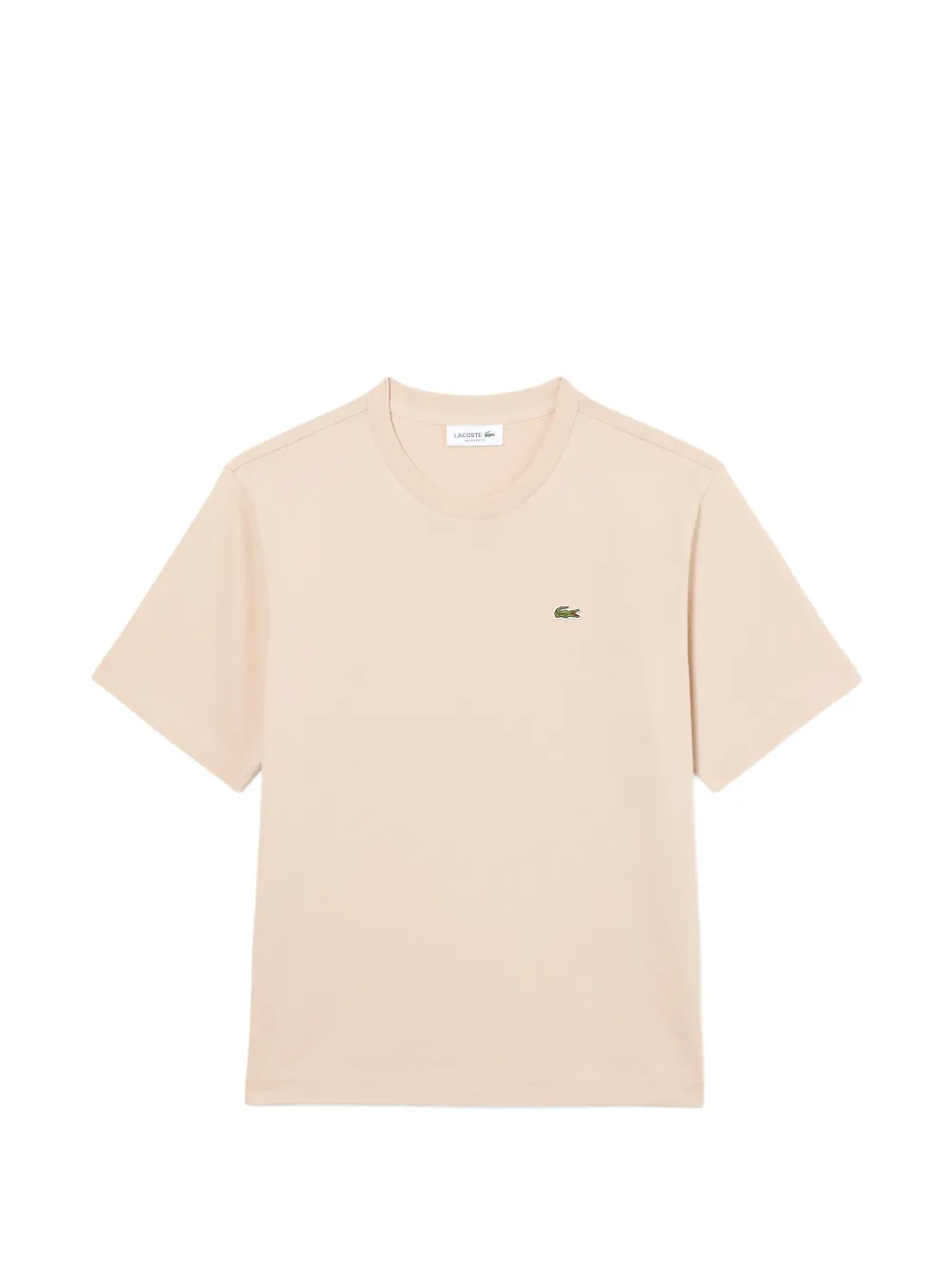 Lacoste round-neck T-shirt - Toni neutri