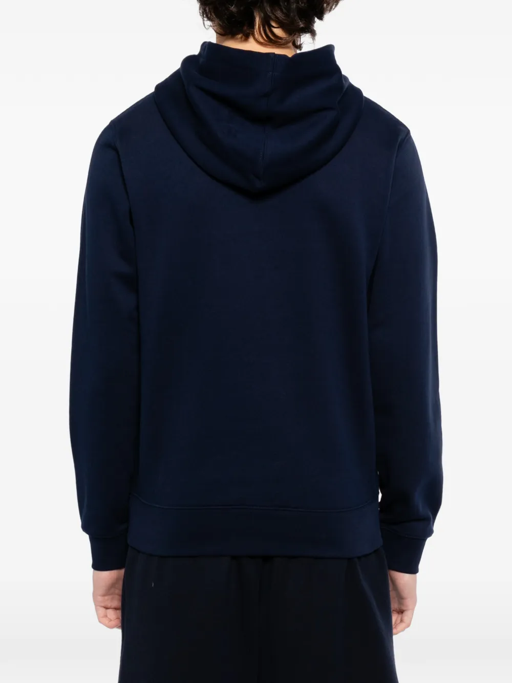 Lacoste Hoodie met geborduurd logo Blauw