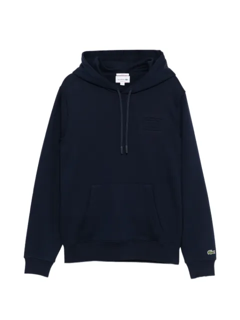 Lacoste logo-embroidered hoodie