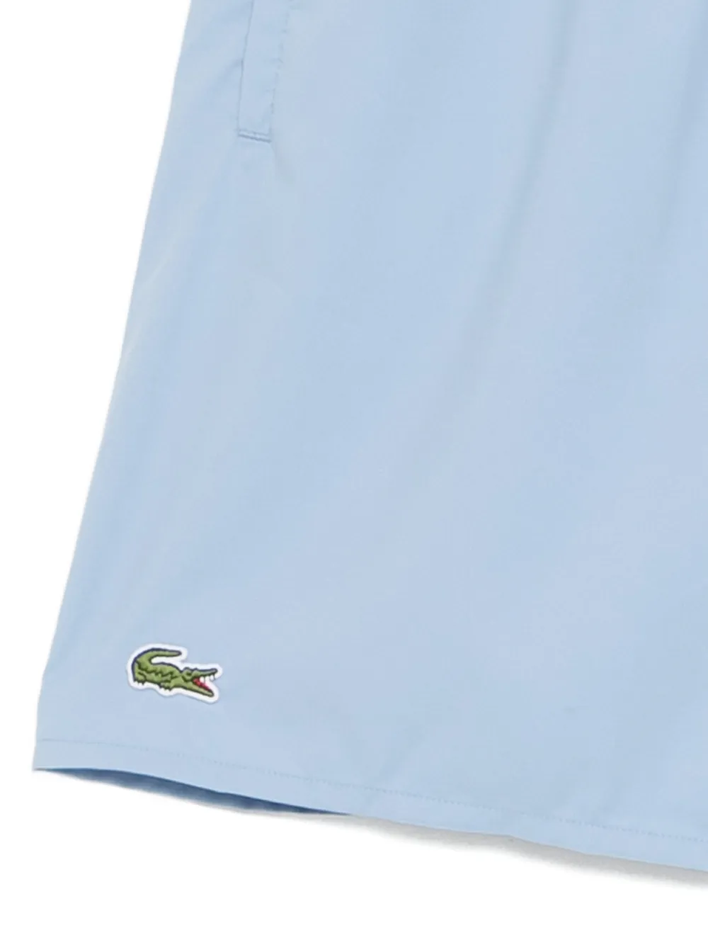 logo-patched drawstring swim shorts