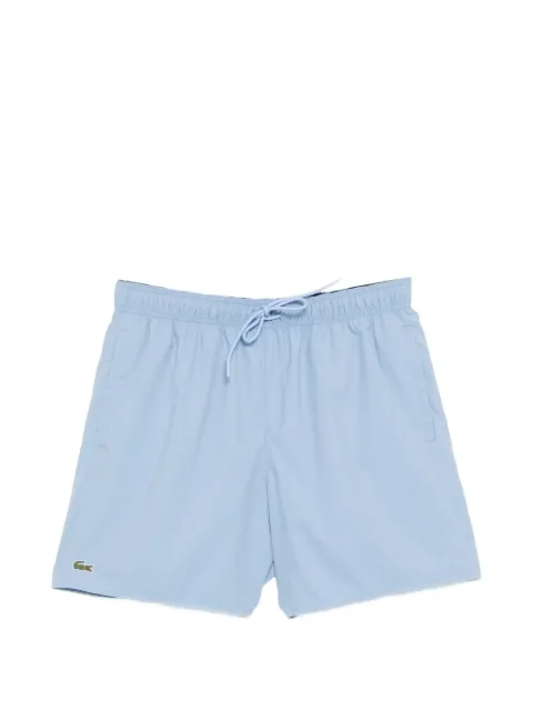 Lacoste logo-patched drawstring swim shorts