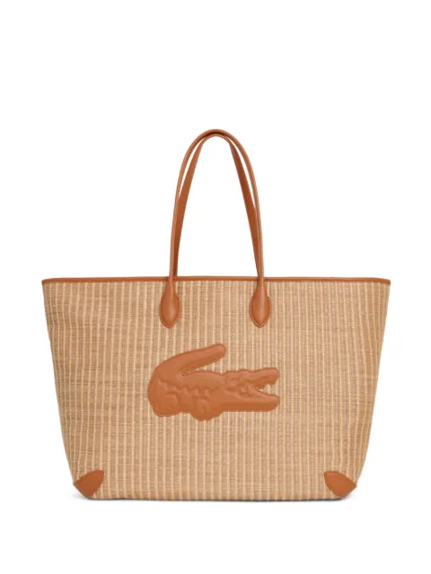 Lacoste logo appliqué shoulder bag