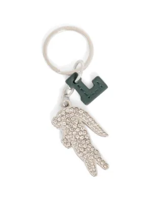 Maison Kitsuné Fox デニムバッグチャーム | ブラック | FARFETCH JP