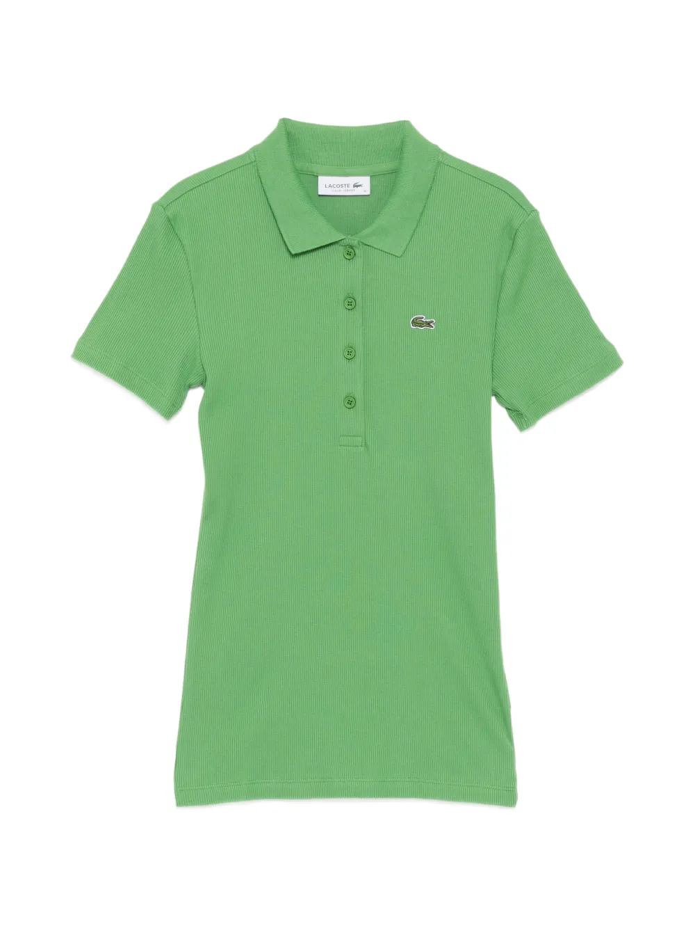 Lacoste ribbed cotton polo shirt - Grün