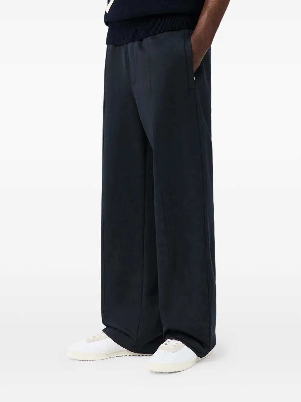 Lacoste Elastische trainingsbroek Zwart