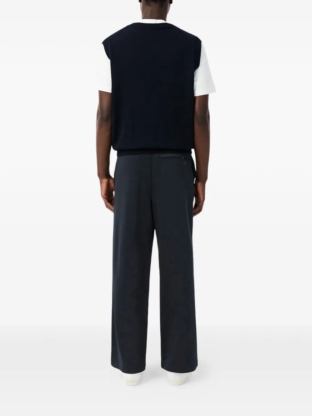 Lacoste Elastische trainingsbroek Zwart