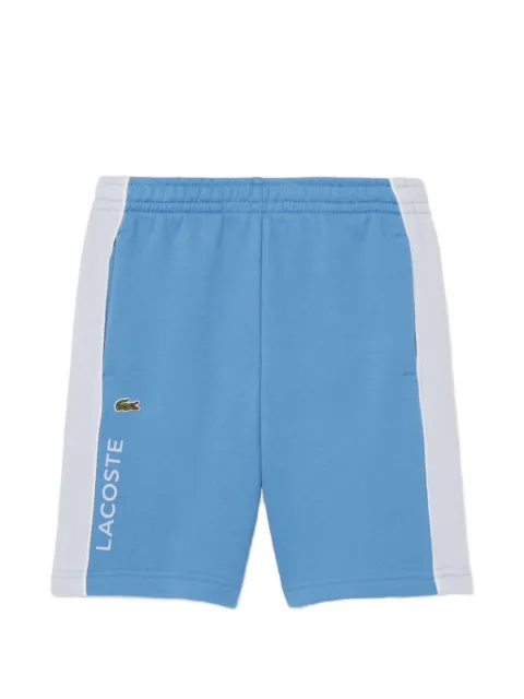 Lacoste side stripe shorts