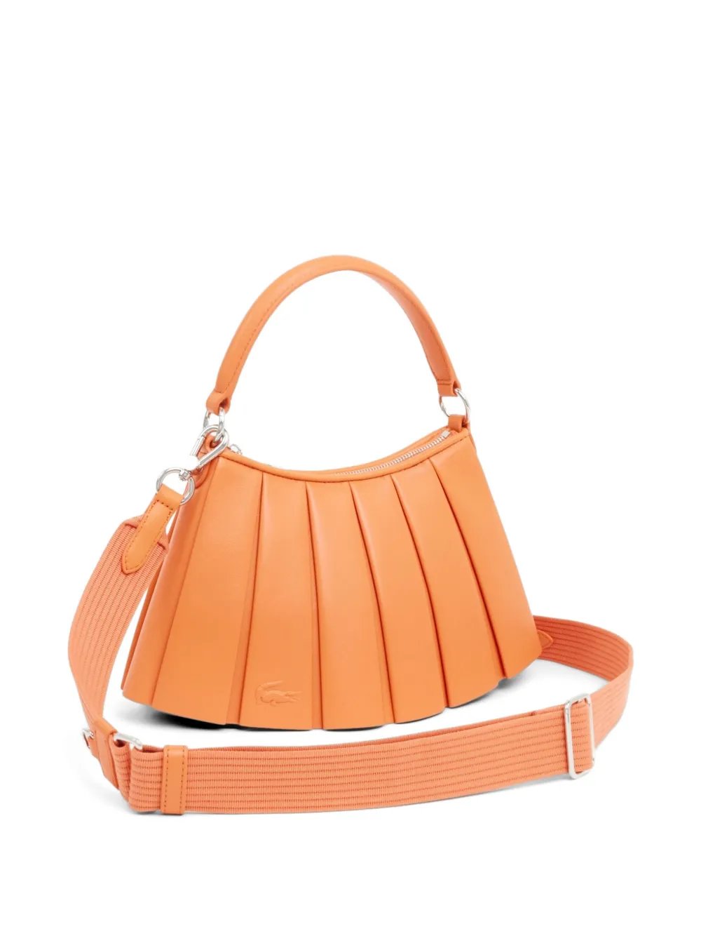  Lacoste Small Lenglen Shoulder Bag - Orange 