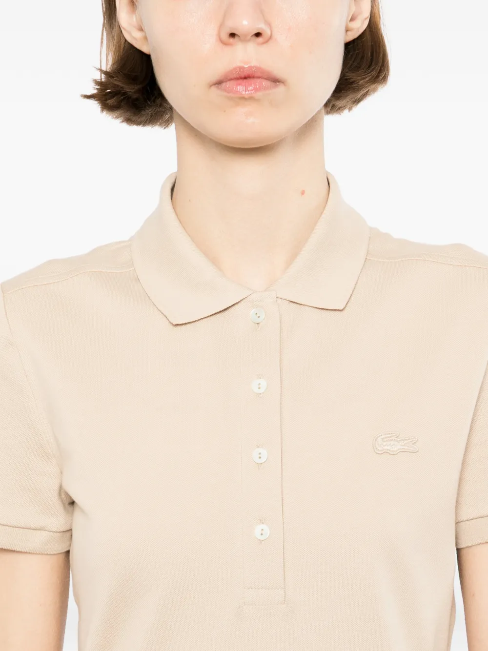 Lacoste Polojurk Beige