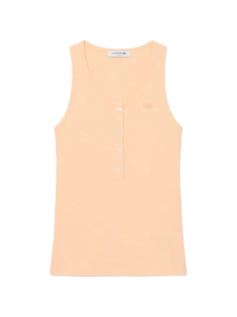 Lacoste 버튼 탱크 탑