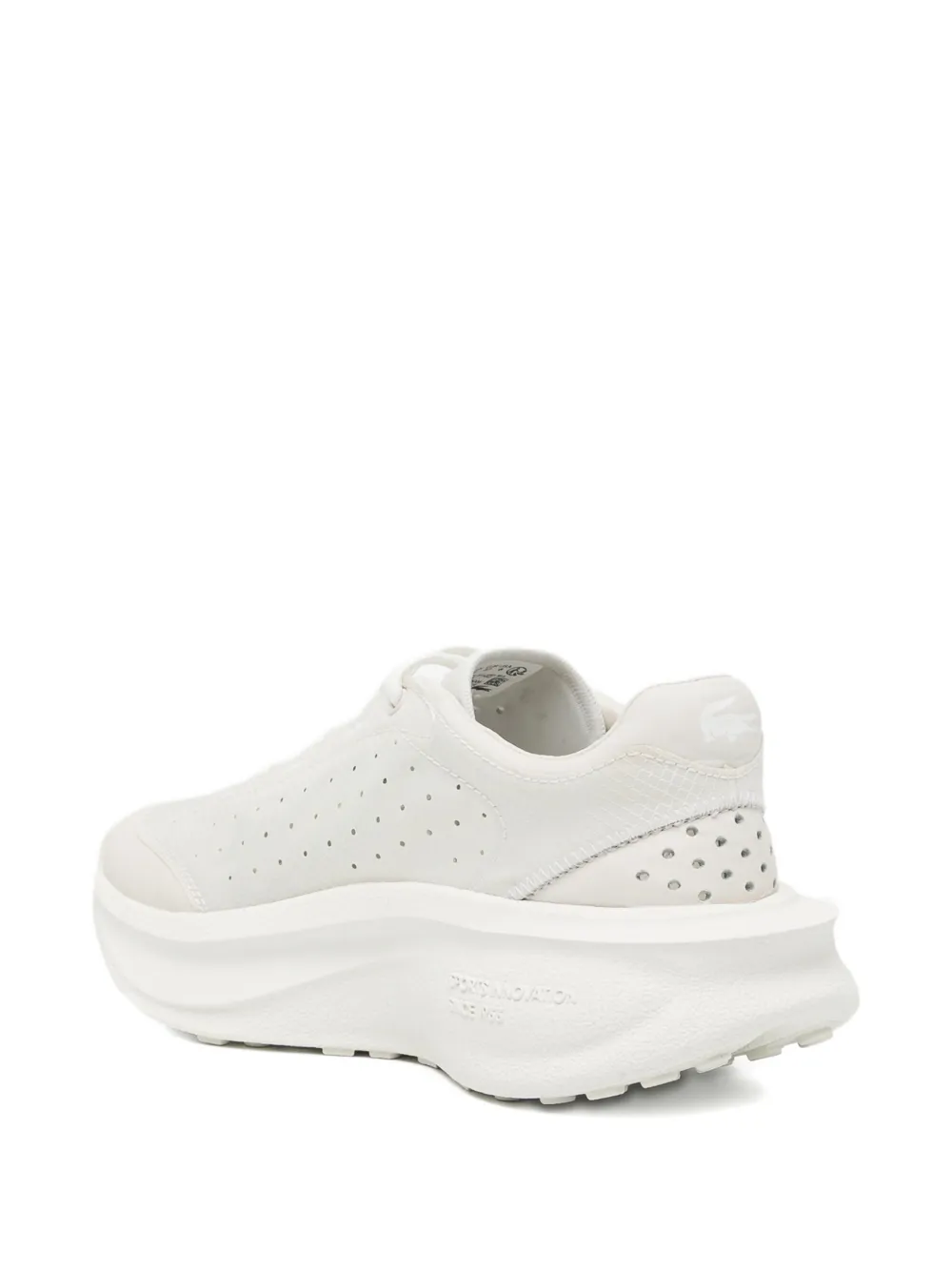 Lacoste New Run Active geperforeerde sneakers Beige