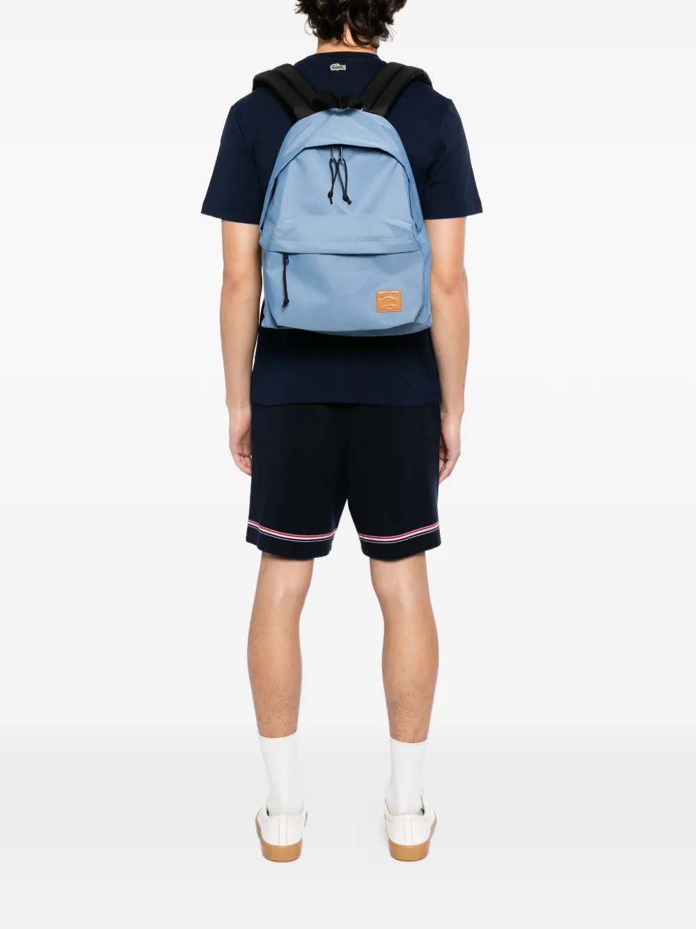 Lacoste Croc Backpack In Blue