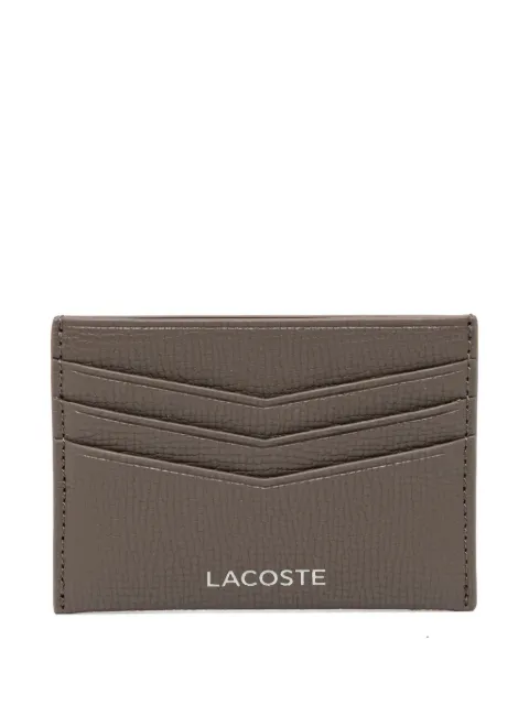 Lacoste debossed logo cardholders