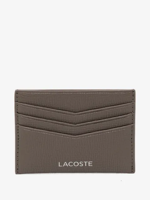 Lacoste حامل بطاقات بنقش شعار الماركة