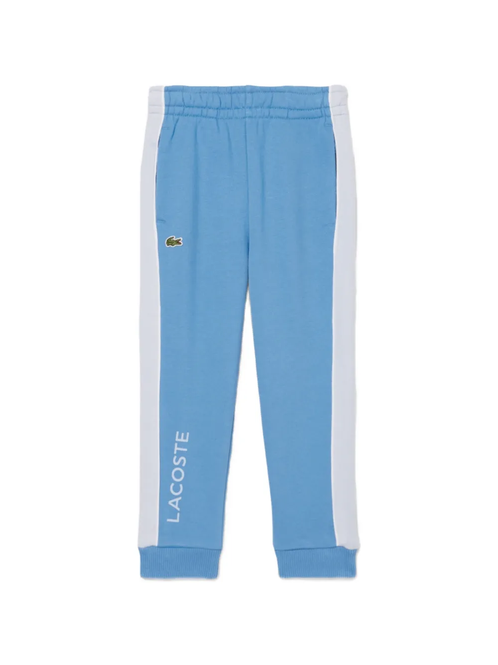 Lacoste stripe logo track pants - Blu