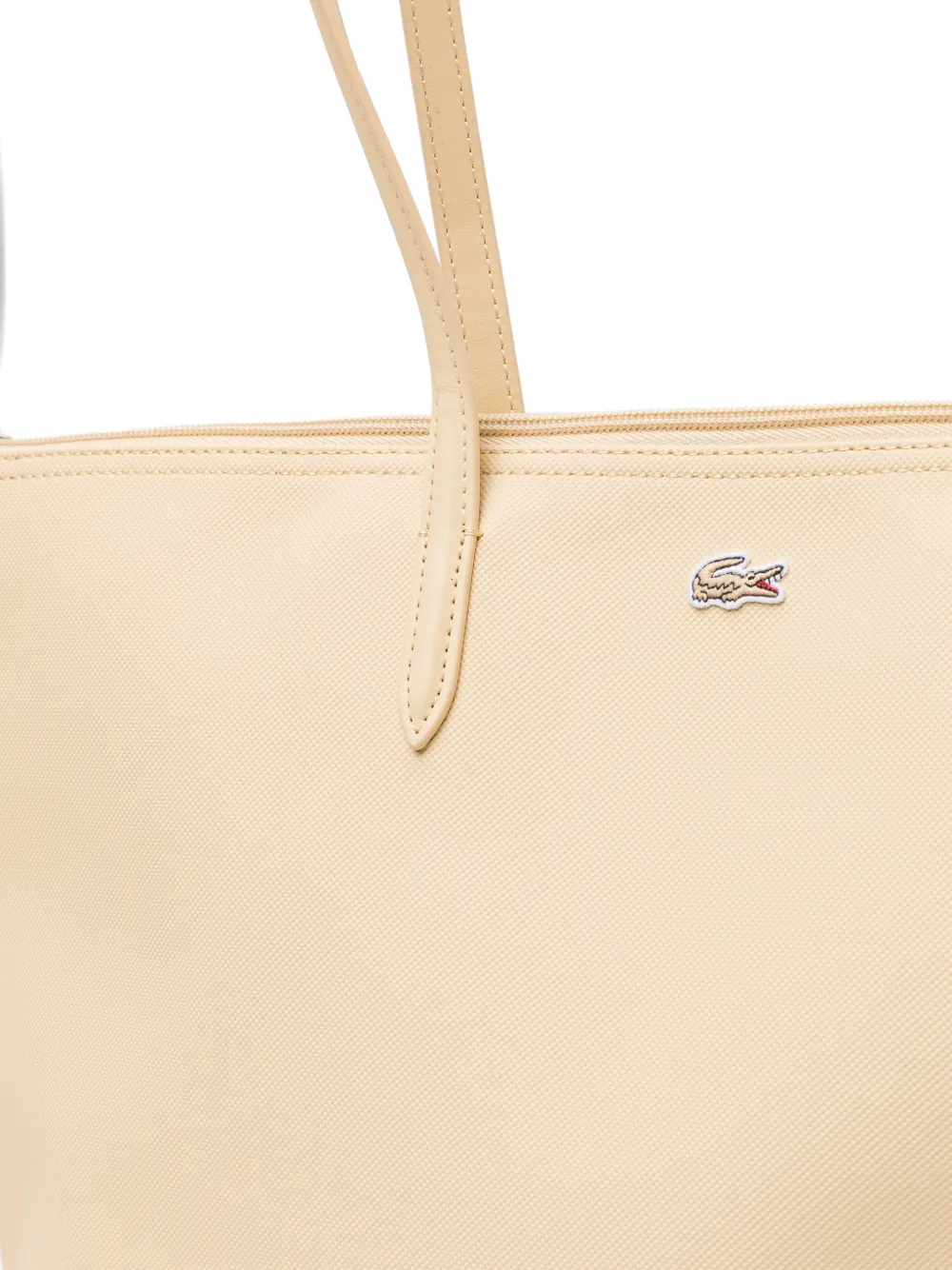 Lacoste Grote shopper Beige