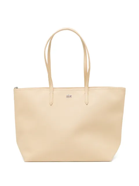 Lacoste zipped tote bag