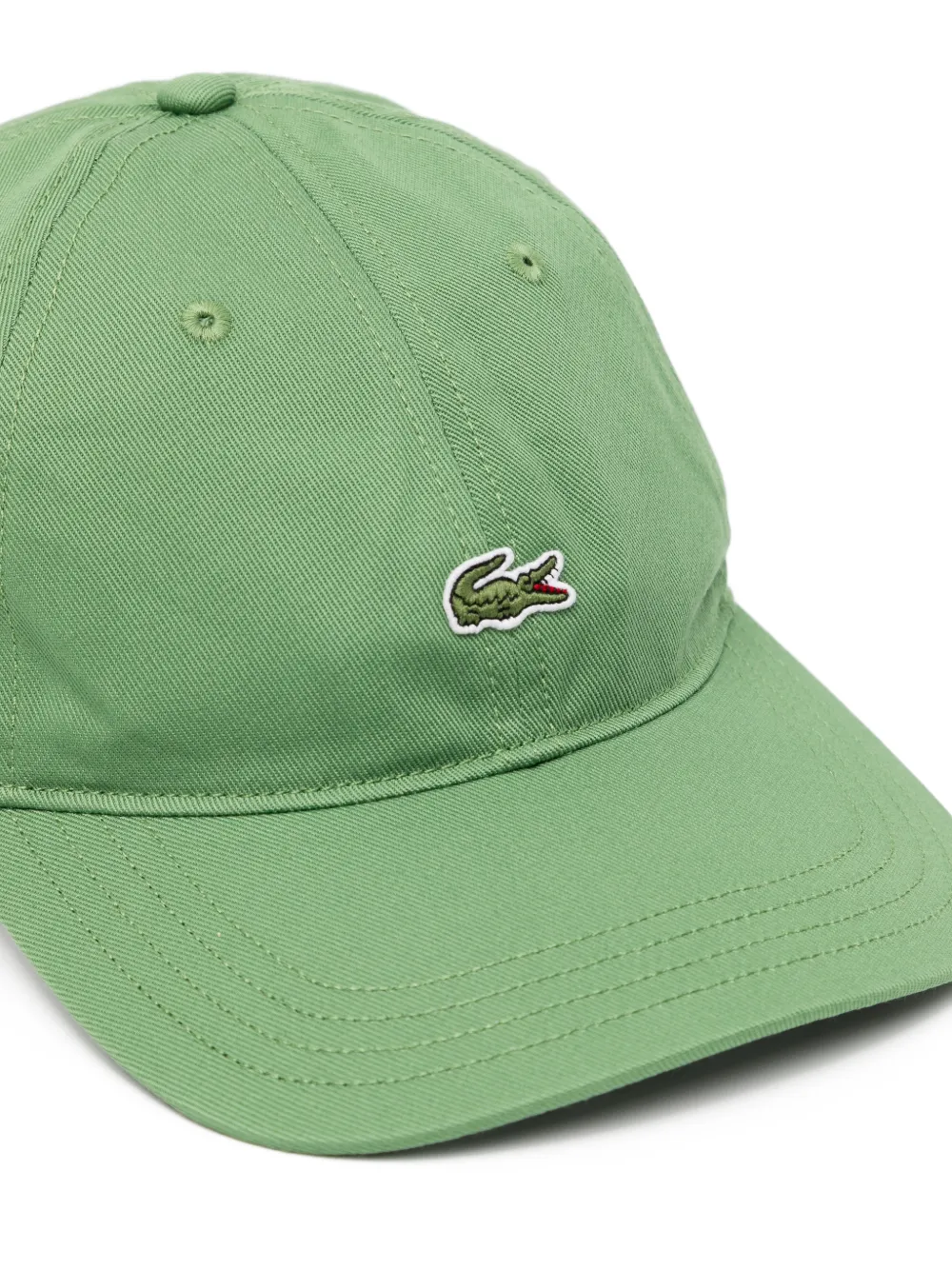 Lacoste Pet met logopatch Groen