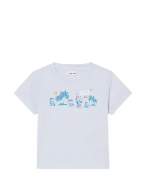 Lacoste round neck print T-shirt