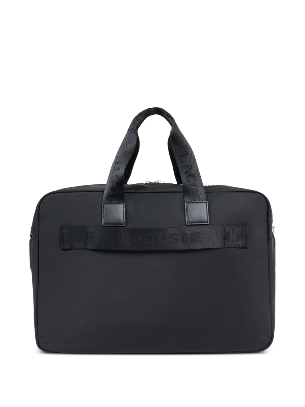 Lacoste Laptoptas met logo Zwart