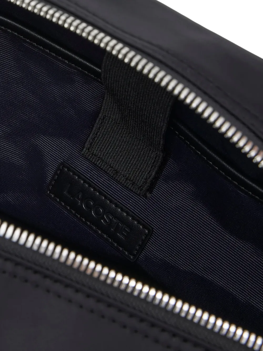 Lacoste Laptoptas met logo Zwart