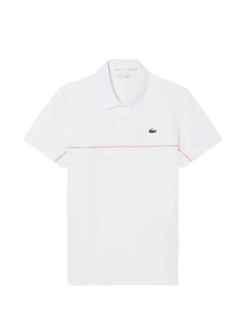 Lacoste logo-print piqué polo shirt