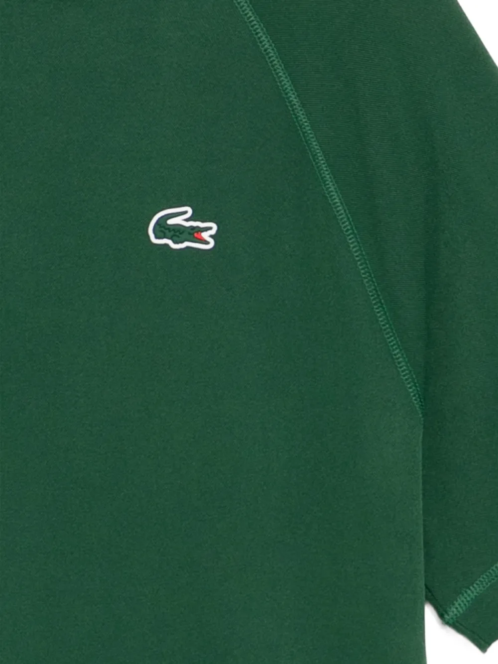 Lacoste Poloshirt met logopatch en korte mouwen Groen