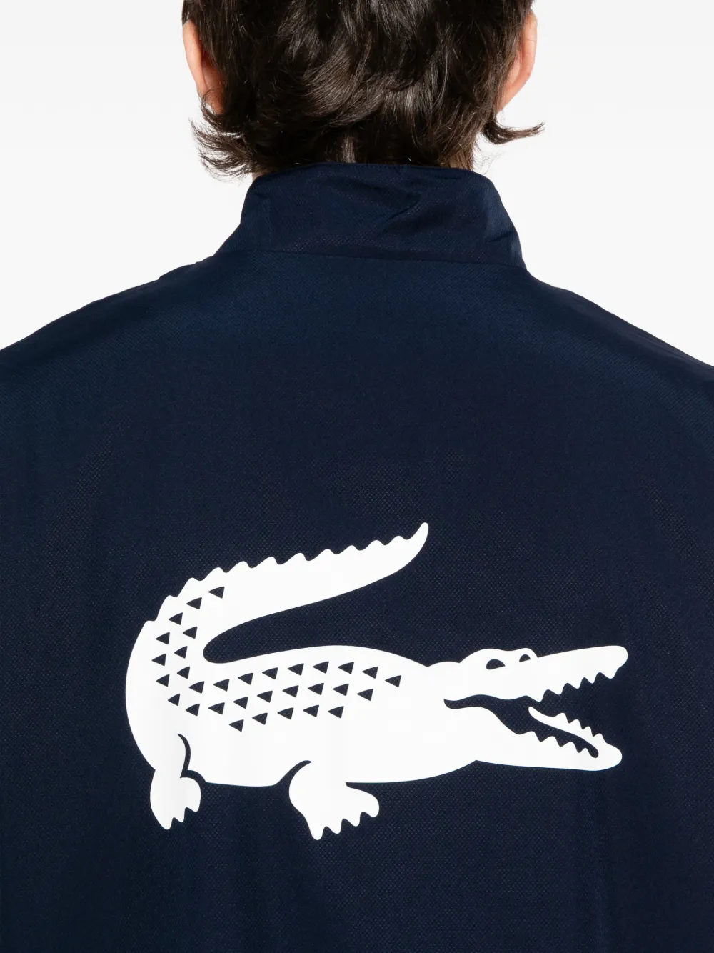 striped tracksuit by Lacoste