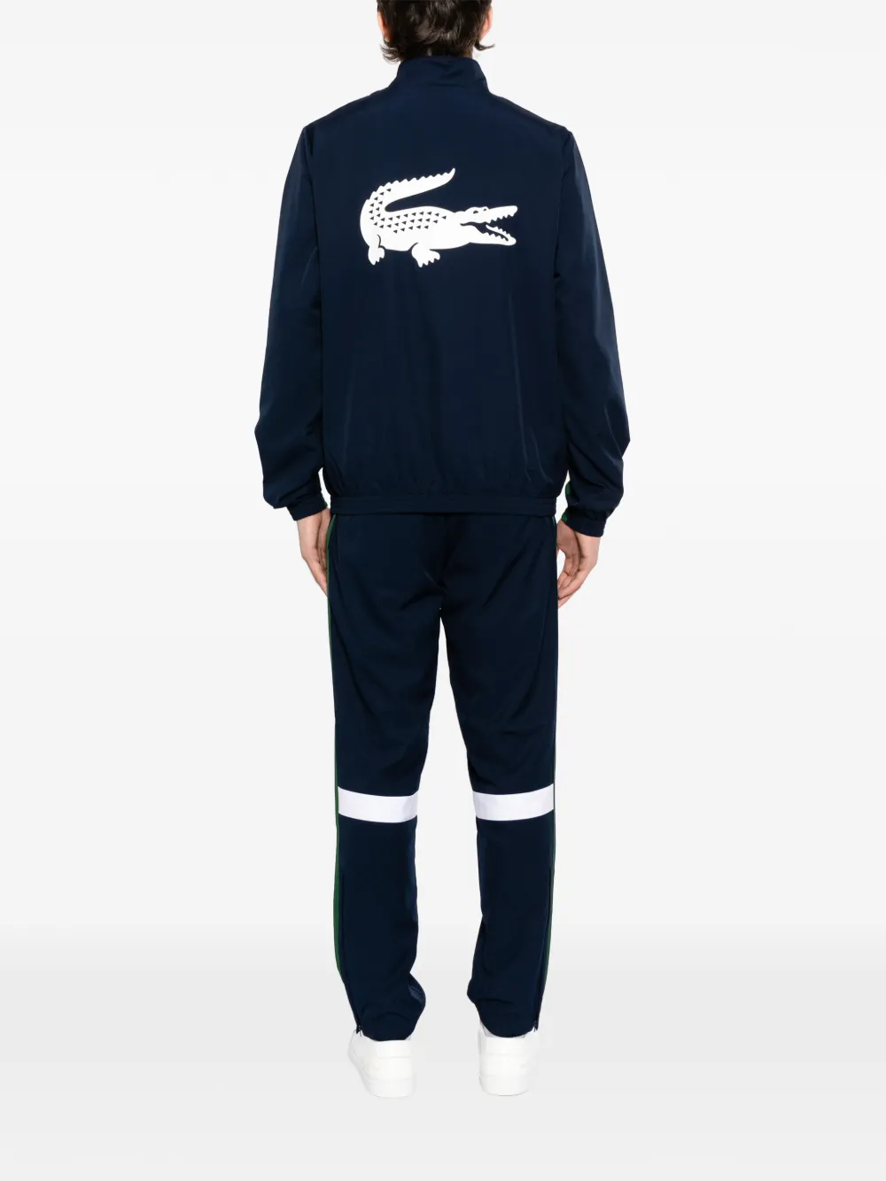 striped tracksuit by Lacoste