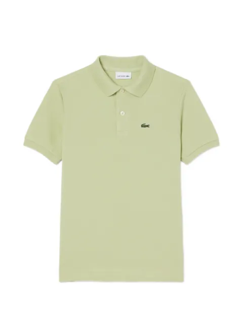 Lacoste logo-patch polo shirt