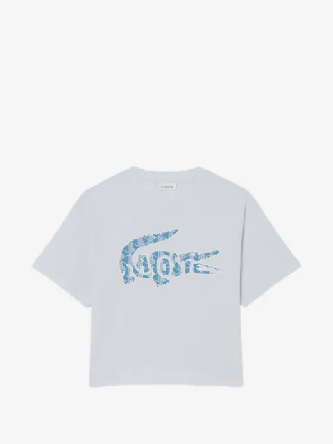 Lacoste playera con estampado gráfico