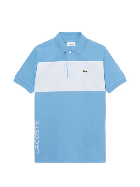 Lacoste colourblock short sleeve polo shirt