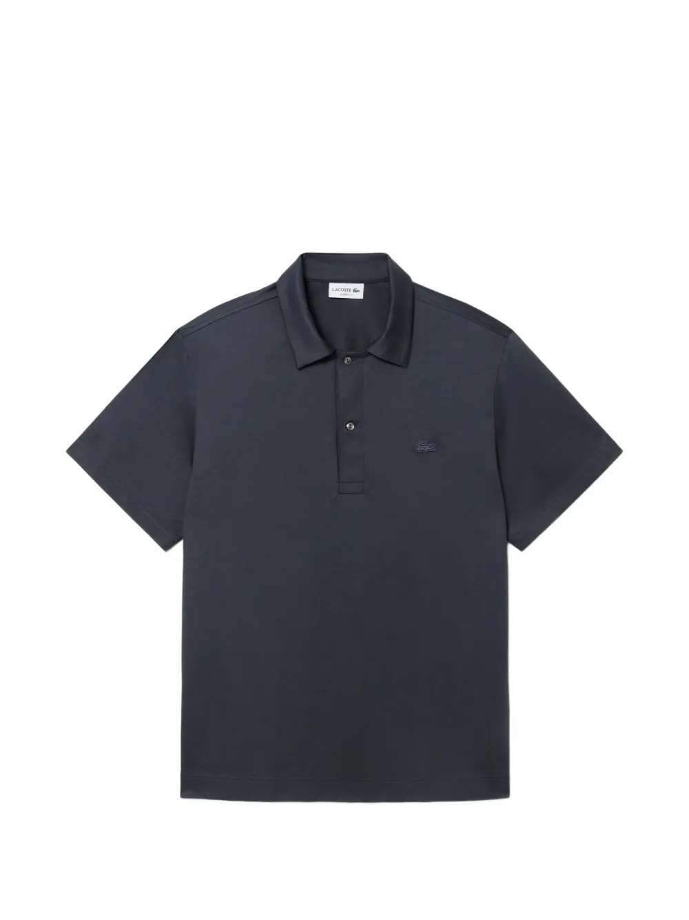Lacoste Polo con applicazione logo - Grigio