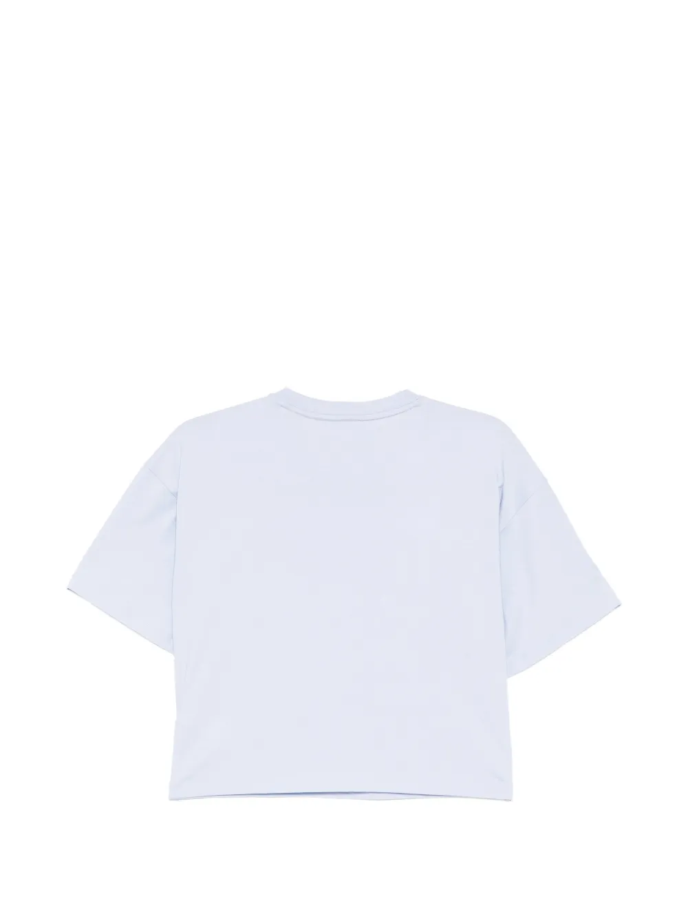 Lacoste T-shirt met geborduurd logo Blauw