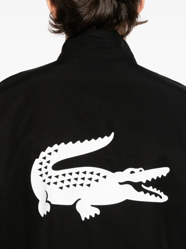 Lacoste logo-embroidered Tracksuit | Black | FARFETCH