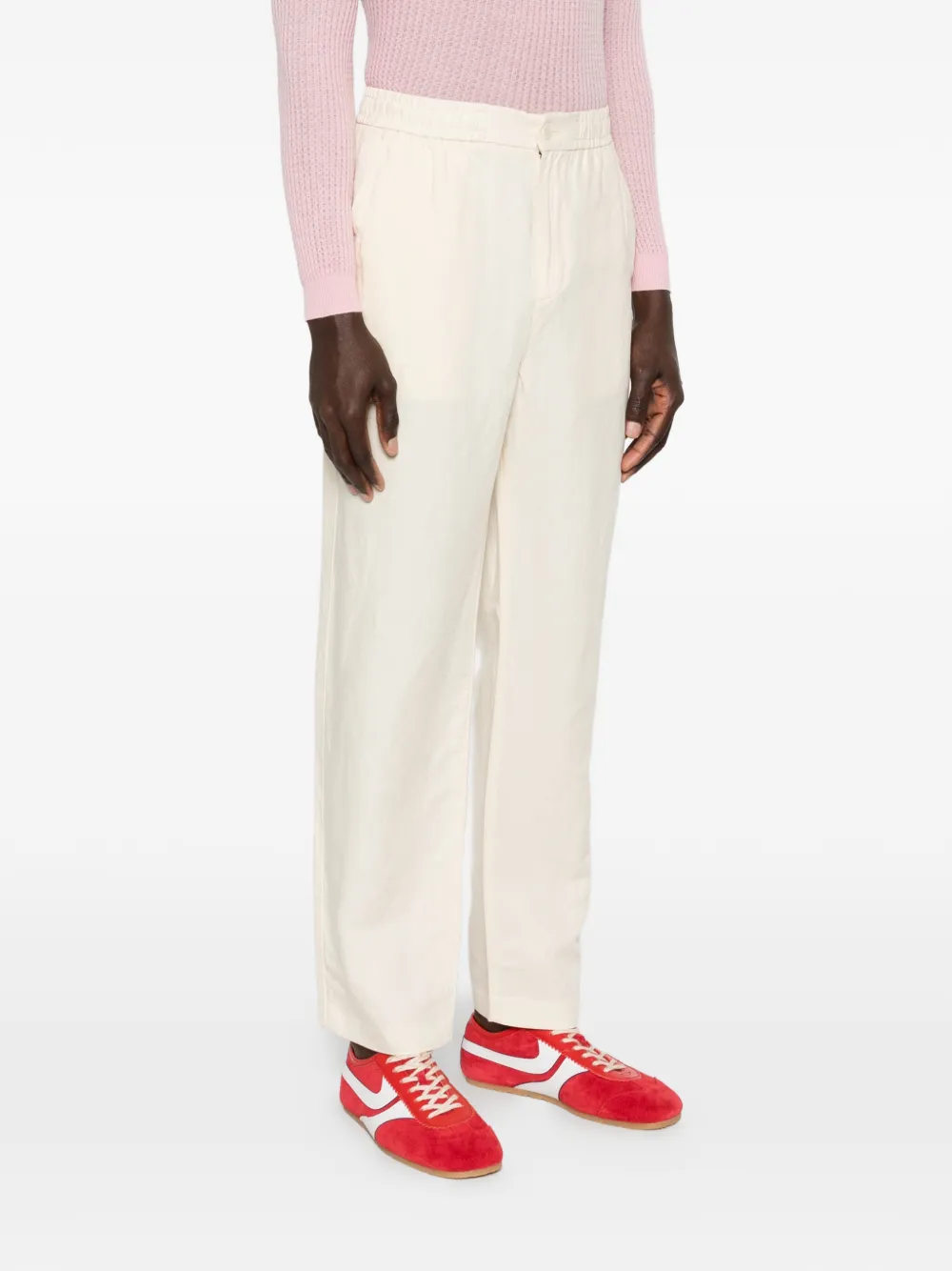  Lacoste Elasticated Trousers - Neutrals 