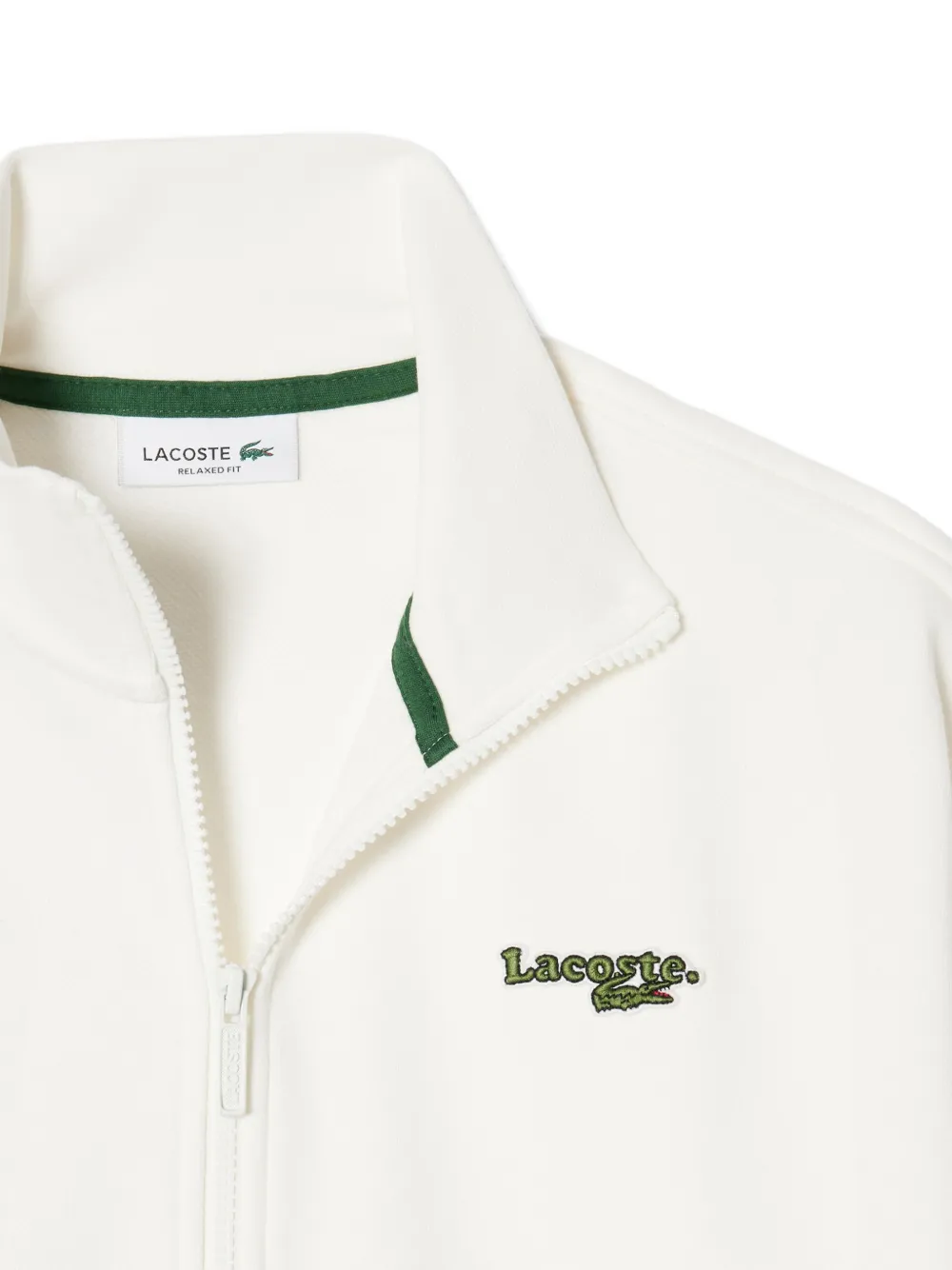 Lacoste Jack met geborduurd logo Wit