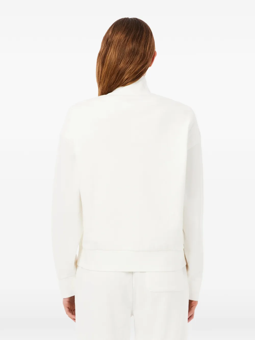 Lacoste Jack met geborduurd logo Wit